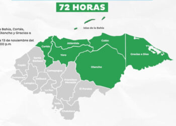 Copeco emite Alerta Verde por 72 horas