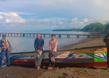 La Fuerza Naval de Nicaragua retiene a dos hondureños por pesca ilegal