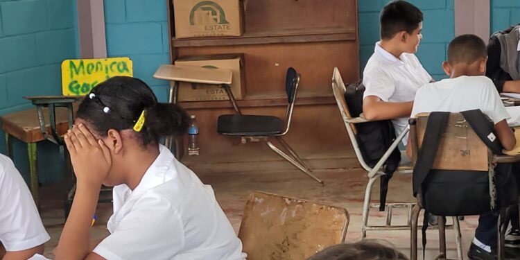 Una exigencia de 50 pupitres es lo que nesecita la escuela Elfrida Brooks