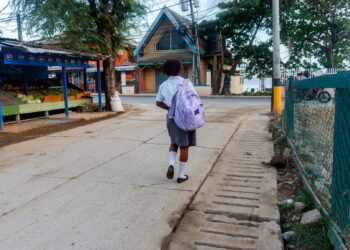 Alcaldia finaliza trabajos en el tramo que conduce al Centro Methodista