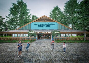 Alcaldía de Roatán avanza en la reconstrucción de la escuela de El Berrinche