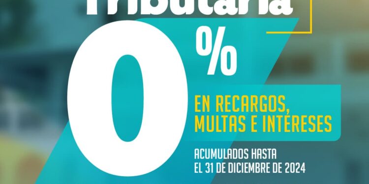 Vigente Amnistía Tributaria Municipal 2025