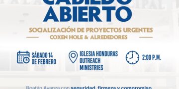Cabildo Abierto en Coxen Hole